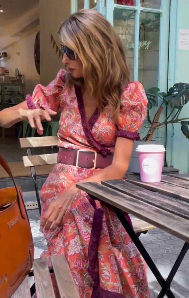 Seraphina | Sunset Stroll Wrap Dress