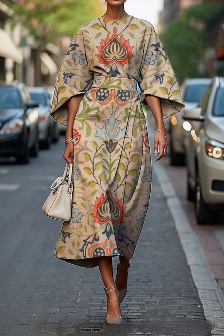 Celestine | Sculpted Elegance Midi Dress