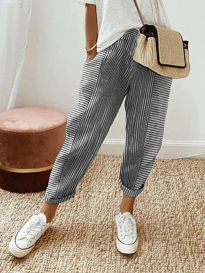 Kiara | Everyday Stripe Trousers