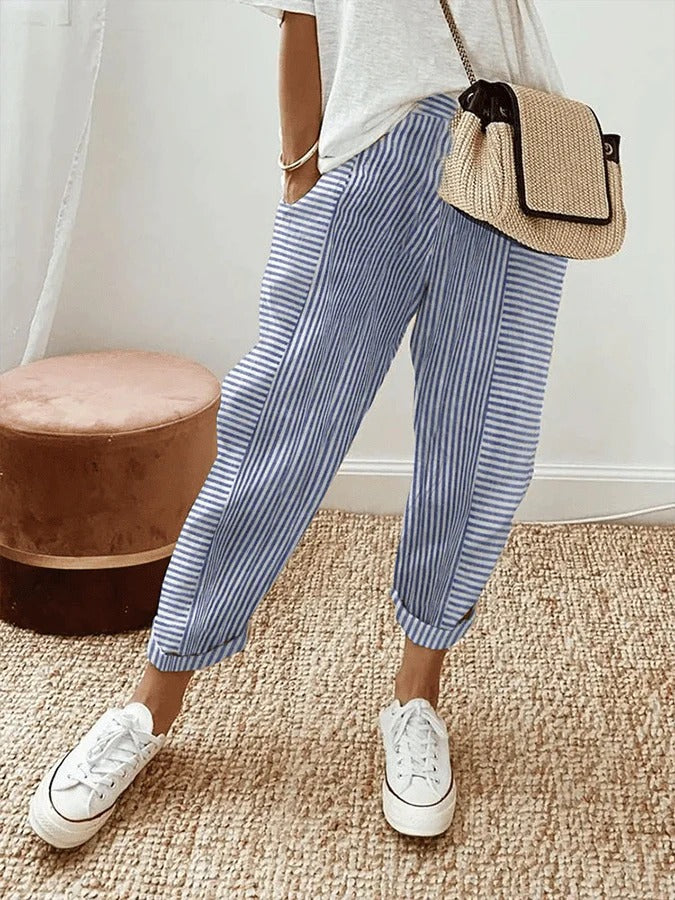 Kiara | Everyday Stripe Trousers