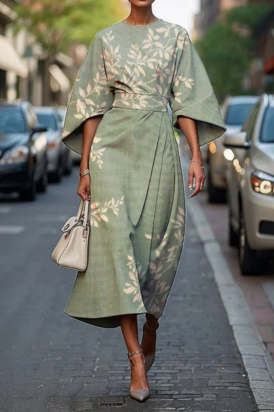 Celestine | Sculpted Elegance Midi Dress