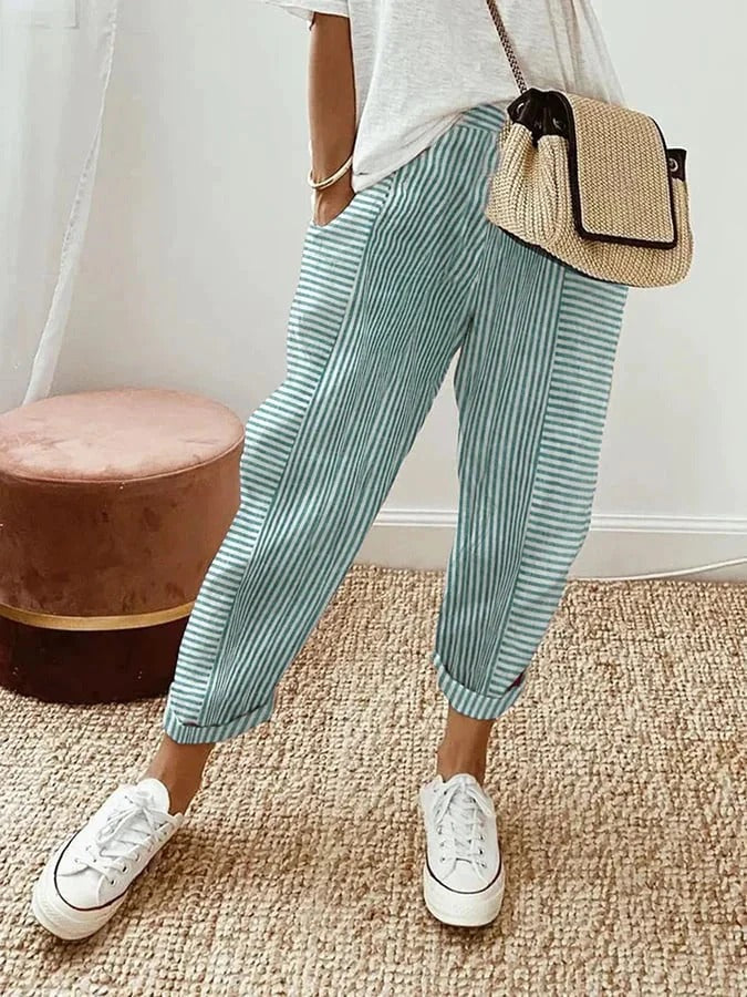 Kiara | Everyday Stripe Trousers